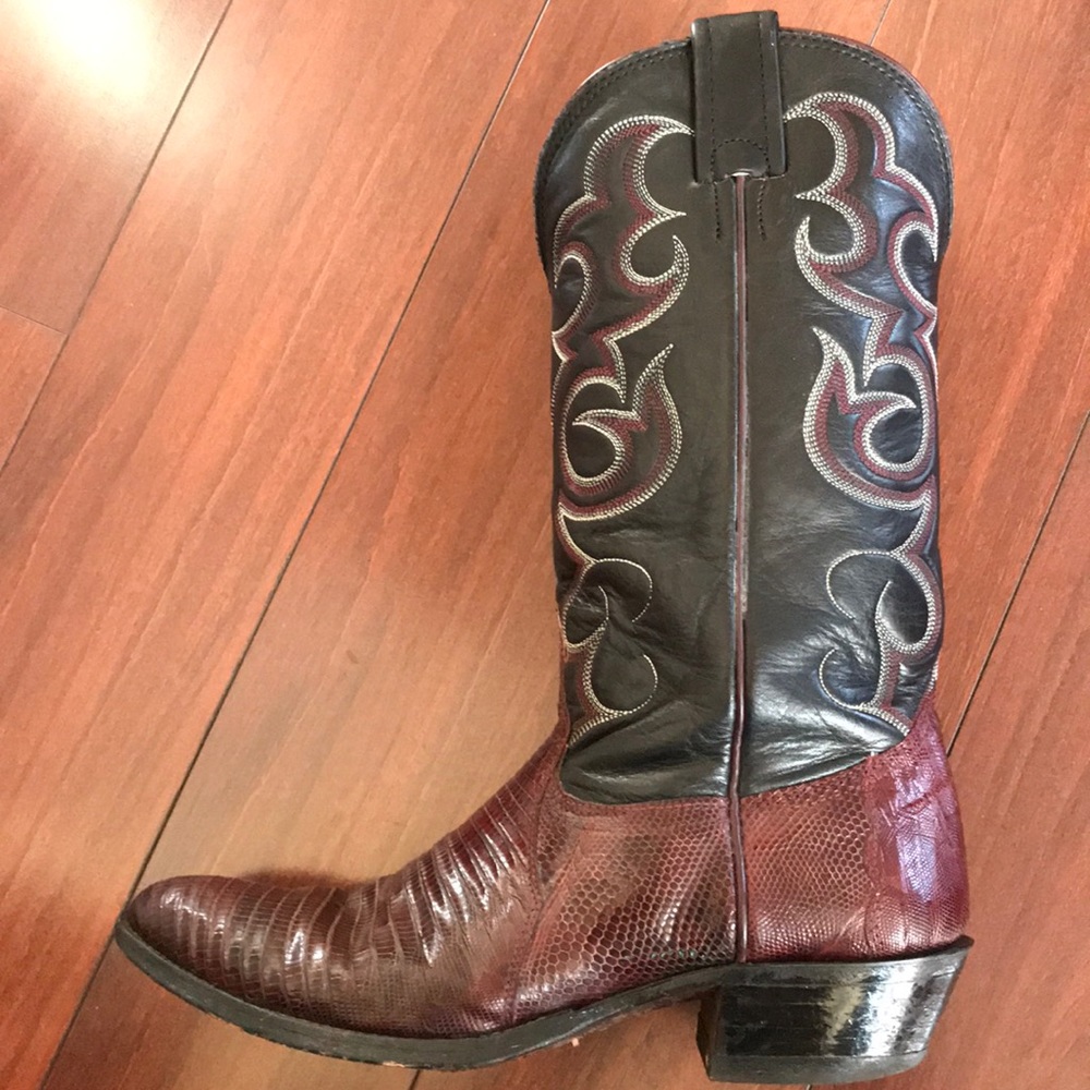 Teju Leather Boots by Nocona 9B Women’s - Picture 3 of 8